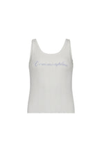 Load image into Gallery viewer, Riviera Pointelle Tank-Cream