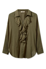 Load image into Gallery viewer, Jelena Voile Shirt-Burnt Olive