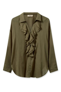 Jelena Voile Shirt-Burnt Olive