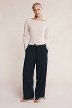 Load image into Gallery viewer, Fatima Pant-Black Pin Stripe