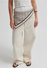 Load image into Gallery viewer, Monogram Scarf-Whitecap Gray