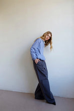 Load image into Gallery viewer, Prince Pullover-Navy Check