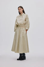 Load image into Gallery viewer, Teah-Poplin Cloud Skirt-Pelican Grey