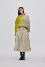 Load image into Gallery viewer, Teah-Poplin Cloud Skirt-Pelican Grey