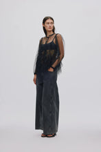 Load image into Gallery viewer, Lane- Washed Black Denim