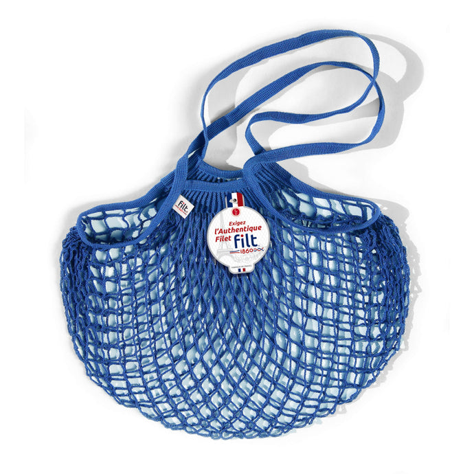 Shopping Net Bag Filt Long Handle 1860-Bleu Matisse