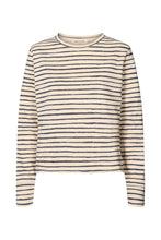 Load image into Gallery viewer, Hila Top-Oyster/Navy Stripe