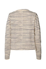 Load image into Gallery viewer, Hila Top-Oyster/Navy Stripe