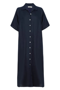Studio Shirt Dress-100% Linen