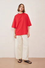 Load image into Gallery viewer, Boundary Double Layer Barrel Pant-Cream