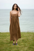 Load image into Gallery viewer, Cotton Angel String Dress-Chestnut
