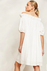 Halcyon Ruched Dress-Opal