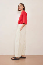 Load image into Gallery viewer, Boundary Double Layer Barrel Pant-Cream