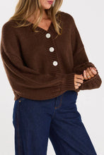 Load image into Gallery viewer, Huddle Cardigan-Chocolate