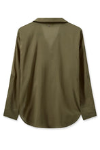 Load image into Gallery viewer, Jelena Voile Shirt-Burnt Olive