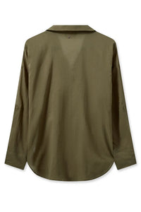 Jelena Voile Shirt-Burnt Olive