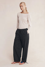 Load image into Gallery viewer, Fatima Pant-Black Pin Stripe
