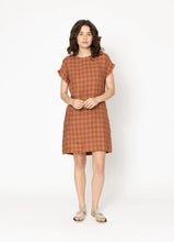 Load image into Gallery viewer, Del Mar Dress-Linen Check