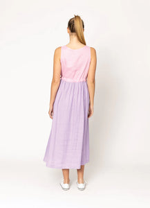Como Dress-Pink & Lilac