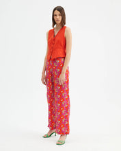 Load image into Gallery viewer, Trousers-Hibiscus Print