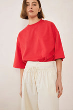 Load image into Gallery viewer, Boundary Double Layer Barrel Pant-Cream