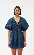 Load image into Gallery viewer, Pia Mini Dress-Denim