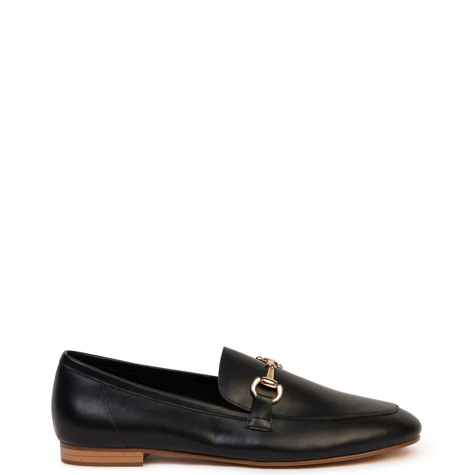 Leila Loafer-Black Calf