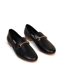 Load image into Gallery viewer, Leila Loafer-Black Calf