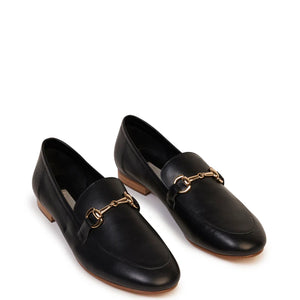 Leila Loafer-Black Calf