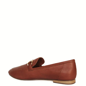 Leila Loafer-Tan Calf