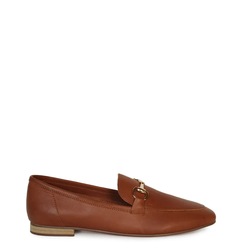 Leila Loafer-Tan Calf