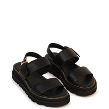 Load image into Gallery viewer, Portia Sandal-Black Calf