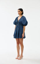 Load image into Gallery viewer, Pia Mini Dress-Denim