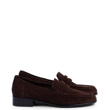 Load image into Gallery viewer, Rachel Loafer-Espresso Suede