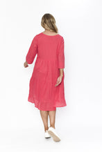 Load image into Gallery viewer, Amber Dress Solid-Cherry