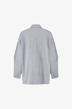 Load image into Gallery viewer, Eastern Shirt-Black/White Stripe