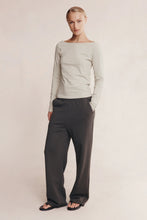 Load image into Gallery viewer, Thalia Long Sleeve Tee-Silt