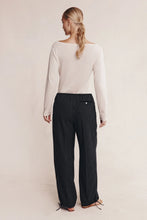 Load image into Gallery viewer, Fatima Pant-Black Pin Stripe