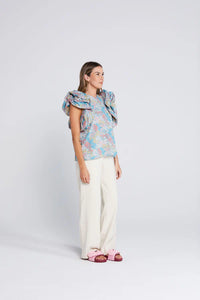 Sashay Top-Floral Frenzy