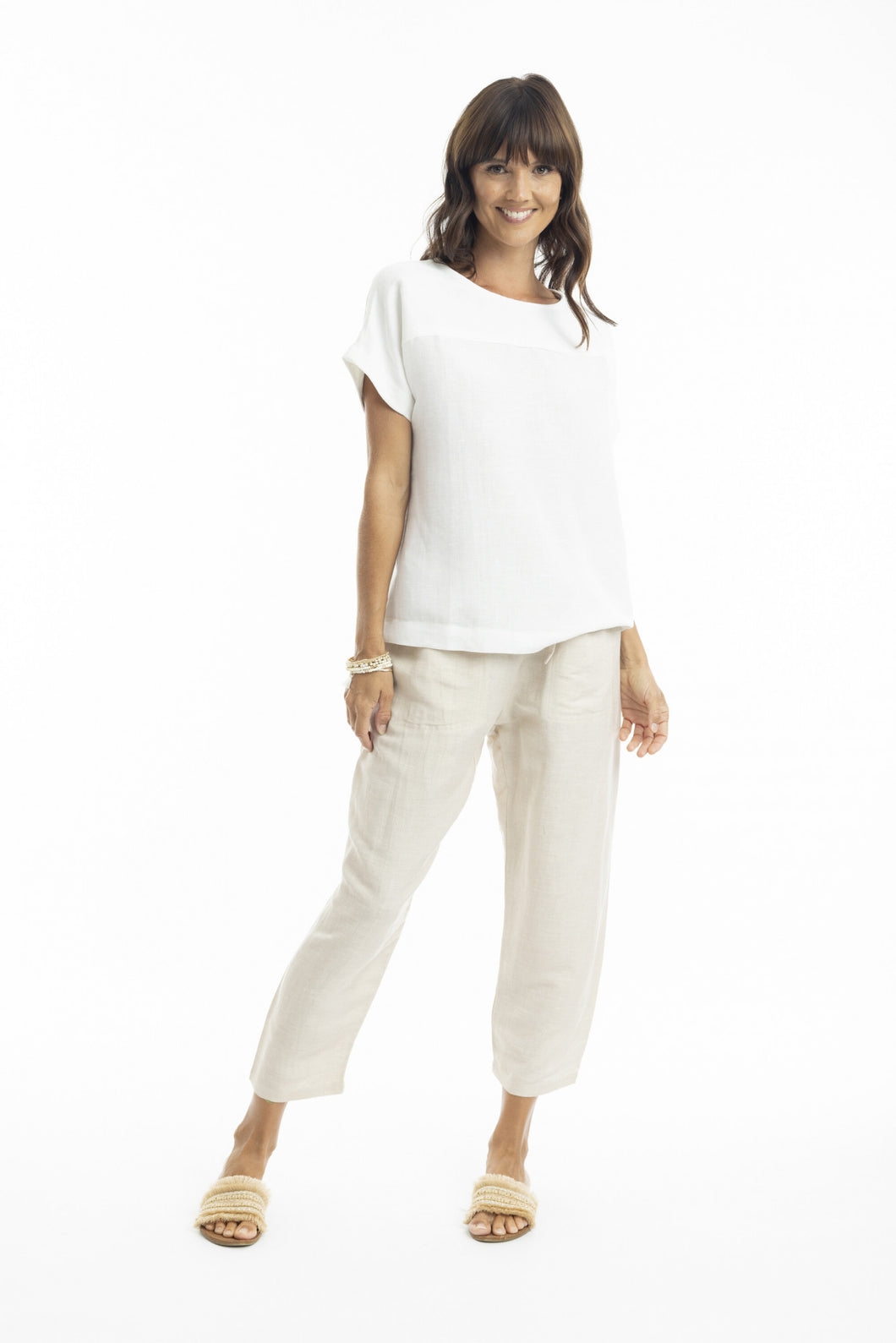 Linen Pant-Sand