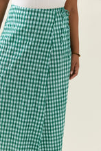 Load image into Gallery viewer, Esther Wrap Skirt-Baltic