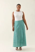 Load image into Gallery viewer, Esther Wrap Skirt-Baltic
