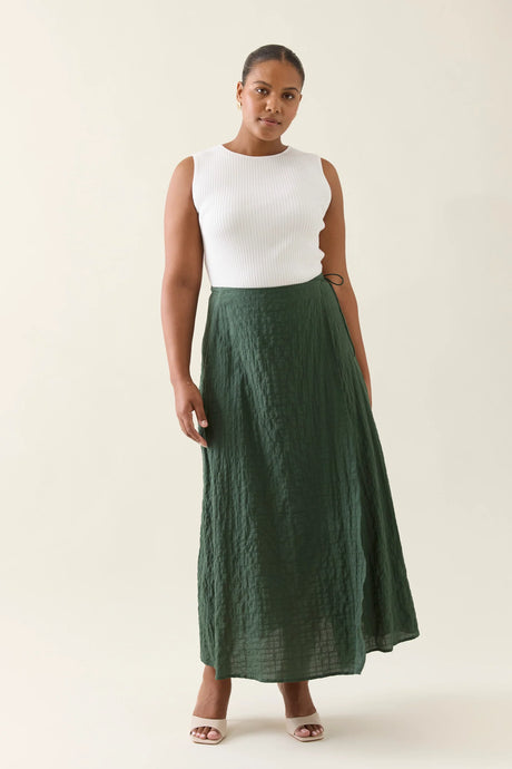 Esther Wrap Skirt-Myrtle