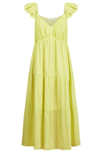 Aurora Pleat Maxi-Pomelo