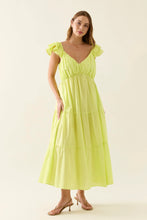 Load image into Gallery viewer, Aurora Pleat Maxi-Pomelo