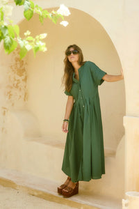 Aurora Pleat Maxi