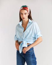 Load image into Gallery viewer, Oversized Boyfriend Shirt-Ios Blue