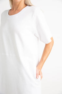 Revel Dress-White