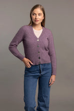 Load image into Gallery viewer, Rib Cardi-Lilac