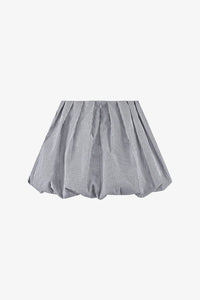 Bubble Skirt-Black/White